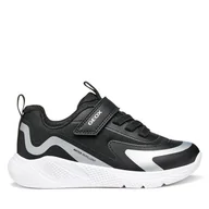 Buty dla chłopców - Sneakersy Geox J Sprintye Wr J56NXA 0FU54 C9999 D Czarny - miniaturka - grafika 1