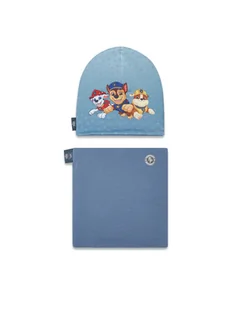 Paw Patrol Komplet czapka i komin CEO-ACCCS-AW25-317PAW Niebieski - Czapki dla dzieci - miniaturka - grafika 1