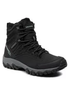 Buty trekkingowe damskie - Merrell Trekkingi Thermo Akita Mid Wp J036490 Czarny - miniaturka - grafika 1