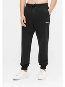 Spodnie sportowe męskie - Bench Spodnie dresowe w kolorze czarnym - miniaturka - grafika 1