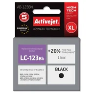 Tusze zamienniki - ActiveJet AB-123BN zamiennik Brother LC123Bk - miniaturka - grafika 1