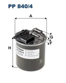 Filtry paliwa - Filtr paliwa Filtron PP 840/4 - miniaturka - grafika 1