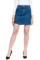 Spódnice - LEE A LINE ZIP SKIRT DAMSKA SPÓDNICA JEANSOWA L38FLTYM 112108157 - Lee - miniaturka - grafika 1