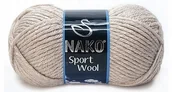 Pasmanteria - włóczka SPORT WOOL kolor 2167/ beż - miniaturka - grafika 1