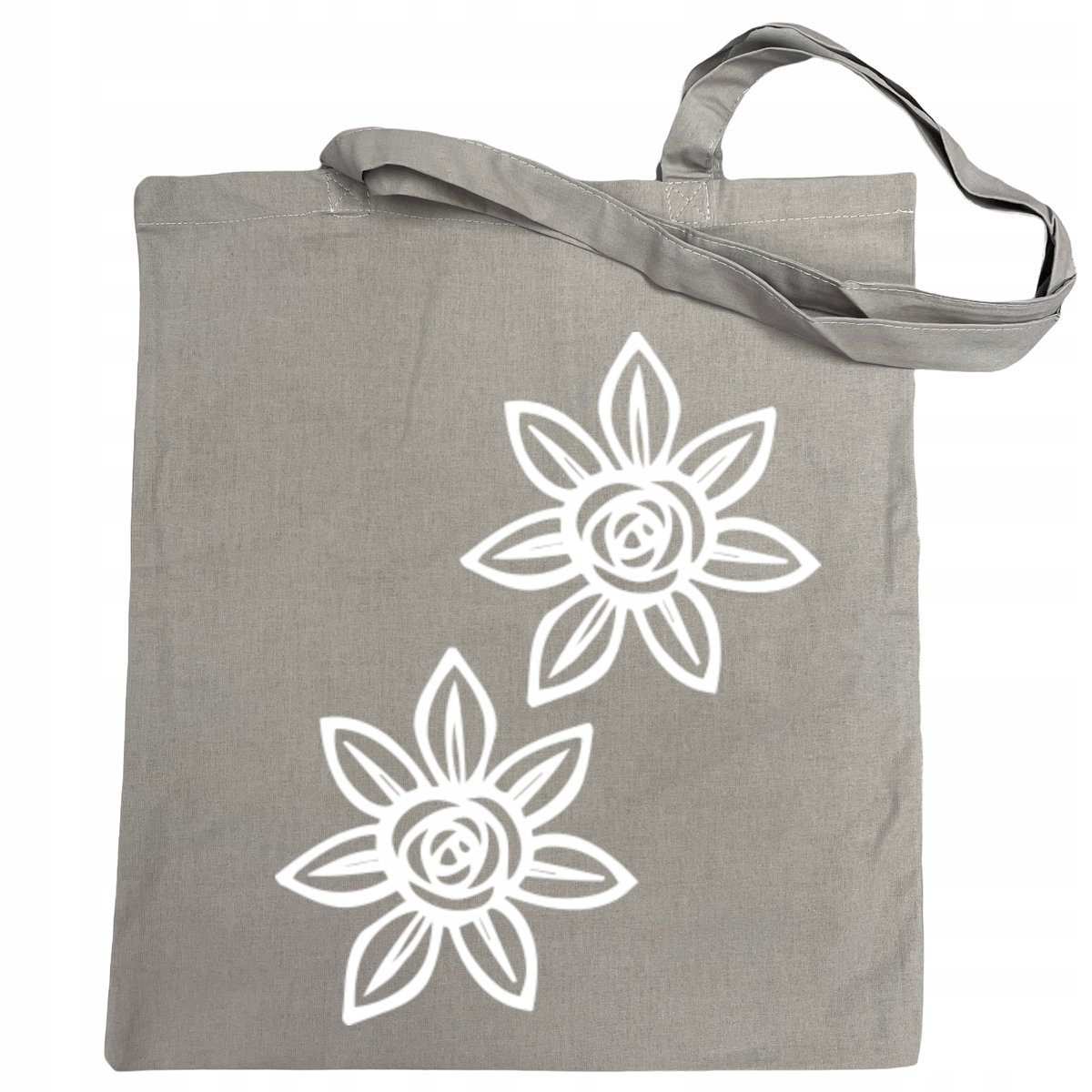 Torba na zakupy nadruk KWIAT KWIATY