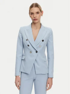 ARTIGLI Marynarka ACGI000839 Błękitny Regular Fit - Marynarki i żakiety damskie - miniaturka - grafika 1