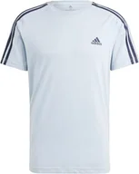 Koszulki męskie - adidas Koszulka męska Essentials Single Jersey z 3 paskami - miniaturka - grafika 1