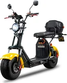 Skutery - Bili Bike Skuter elektryczny BILI COCO G8 20Ah żółty - miniaturka - grafika 1