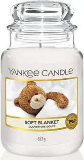 Świece - Yankee Candle Soft Blanket 623 g Classic duża świeczka zapachowa - grafika 1