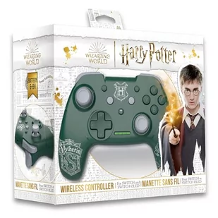 Freaks and Geeks Harry Potter Slytherin bezprzewodowy kontroler PlayStation 4 - Kontrolery do Playstation - miniaturka - grafika 1