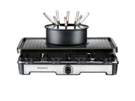 Raclette - SilverCrest KITCHEN TOOLS Grill do raclette z fondue SRGF 1400 - miniaturka - grafika 1