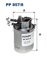 Filtry paliwa - Filtr paliwa FILTRON PP857/8 PP8578 - miniaturka - grafika 1
