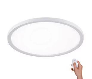 Leuchten Direkt Lampa sufitowa LED Flat CCT, 40 cm, biała - Lampy sufitowe - miniaturka - grafika 2