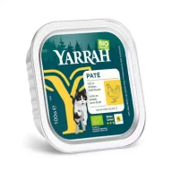 Mokra karma dla kotów - Yarrah Mokra karma dla kota dorosłego pasztet z kurczaka z tymiankiem 100 g Bio - miniaturka - grafika 1