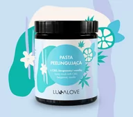 Peelingi do ciała - Lullalove, Pasta Peelingująca Z Cbd, Bergamotą I Wanilią, 180ml - miniaturka - grafika 1