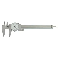 Suwmiarki i mikrometry - MEGA suwmiarka ZEGAROWA DŁUGOŚĆ 150 mm 20512 - miniaturka - grafika 1