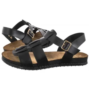 Sandały Czarne 06999-01/00-0 (MA1359-a) Maciejka - Sandały damskie - miniaturka - grafika 1