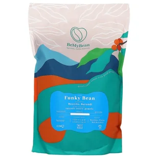 Kawa ziarnista BeMyBean Funky Bean 1kg - Kawa - miniaturka - grafika 1