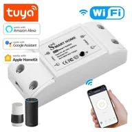 Klawisze i ramki - Przekaźnik Sterownik Włącznik WiFi TUYA Smart 10A - miniaturka - grafika 1
