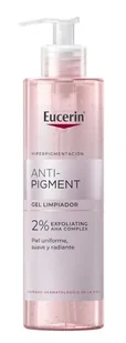 Eucerin Anti-Pigment Żel oczyszczający do twarzy z 2% złuszczającymi kwasami AHA 400 ml - Żele do mycia twarzy - miniaturka - grafika 1
