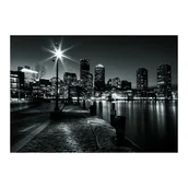 Obrazy i zdjęcia - Obraz Glasspik Miasto B&W 70 x 100 cm - miniaturka - grafika 1