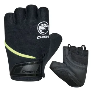 Rękawiczki rowerowe Chiba Youth | BLACK XS - Rękawiczki rowerowe - miniaturka - grafika 1