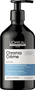 Loreal Professionnel Profesjonalny szampon Blue neutralizujący pomarańczowe odcienie Serie Expert Chroma Crme Dyes Sha Objętość 500 ml) - Szampony do włosów - miniaturka - grafika 1