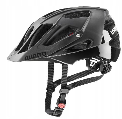 Uvex Quatro CC kask rowerowy rower czarny matowy mat black matt r.52-57cm