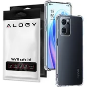 Etui i futerały do telefonów - Silikonowe etui pancerne ShockProof Alogy do Oppo Reno7 5G Global Przezroczyste - miniaturka - grafika 1