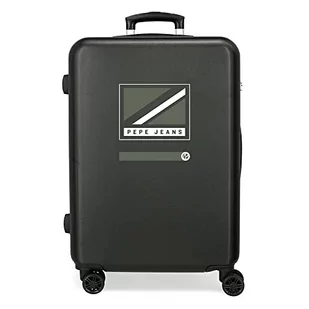 Pepe Jeans Luca średnia walizka szara 46 x 65 x 23 cm sztywny zamek szyfrowy ABS 56 l 3,2 kg 4 podwójne koła - Walizki - miniaturka - grafika 1