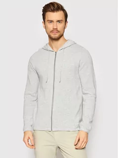 Swetry męskie - Jack&Jones Kardigan Ehil 12190154 Szary Regular Fit - grafika 1