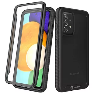 Etui Exoguard 360 - Galaxy A52 / A52S 5G - Pancerne Case Obudowa Futerał Ring - Etui i futerały do telefonów - miniaturka - grafika 1