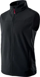 Hi-Tec KAMIZELKA LUMAN BLACK/ORANGE RED L - Kamizelki męskie - miniaturka - grafika 1