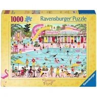 Puzzle - Puzzle RAVENSBURGER Flamingo Park 12001520 (1000 elementów) - miniaturka - grafika 1