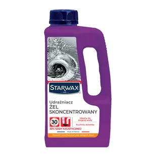 Starwax Odtykacz w żelu do kanalizacji 1L 43181 - Środki do kuchni i łazienki - miniaturka - grafika 1