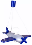 Lampy sufitowe - Hellux Samolot Clipper granatowo-Srebrny 104.23.08 - miniaturka - grafika 1