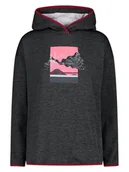 Bluzy damskie - CMP Bluza polarowa w kolorze antracytowym - miniaturka - grafika 1