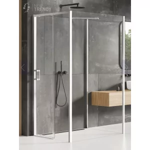 New Trendy K-1590 KABINA PRIME KWADRATOWA PRZY$639CIENNA L 110x110x200 CZYSTE 6mm ACTIVE SHIELD - Kabiny prysznicowe - miniaturka - grafika 1