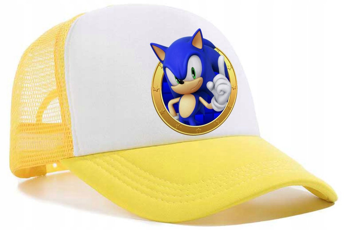 CZAPKA Z DASZKIEM SONIC 2 HEDGEHOG PREZENT Y4