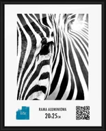 Ramki na zdjęcia - Nice Wall Rama aluminiowa 20x25 cm ALUC220X25 - miniaturka - grafika 1