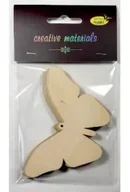 Zabawki kreatywne - Elementy ze sklejki 3mm do ozdabiania motyl 3szt - miniaturka - grafika 1