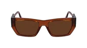 Okulary przeciwsłoneczne - KARL LAGERFELD KL6123S Okulary przeciwsłoneczne, jasnobrązowe, jeden rozmiar, jasnobrązowy, rozmiar uniwersalny - miniaturka - grafika 1