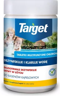 TARGET Multichlor zwalcza glony i dezynfekuje wodę 1 kg 101794 - Akcesoria do basenów - miniaturka - grafika 1