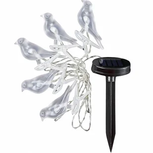 LAMPA SOLARNA GIRLANDA OGRODOWA PARTY LIGHT PTASZKI 5LED - Lampy ogrodowe - miniaturka - grafika 1