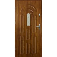 Drzwi zewnętrzne - Drzwi zewnętrzne ERIS roco złoty dąb 90 lewe RADEX - miniaturka - grafika 1