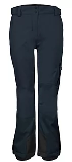 Spodnie damskie - Killtec Damskie spodnie funkcyjne/spodnie narciarskie z zabezpieczeniem krawędzi i osłoną przeciwśnieżną KSW 138 WMN SKI PNTS, Petrol, 38868-000 - grafika 1