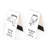 Zakładki do książek - Zakładka magnetyczna. Zagadka - miniaturka - grafika 1