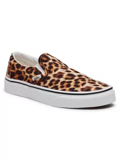 Trampki damskie - Vans Tenisówki Classic Slip-On VN0A5AO83I61 Brązowy - grafika 1