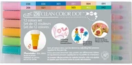 Kredki, ołówki, pastele i pisaki - Pisaki Clean Color Dot, 12 kolorów - miniaturka - grafika 1