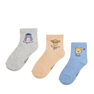 Skarpetki dla dzieci - Skarpety długie Winnie The Pooh CEO-ACCCS-AW25-212WTP(3-PACK) Niebieski - miniaturka - grafika 1
